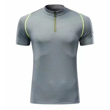 Открытый Для мужчин's футболка Для мужчин футболка с короткими рукавами и шорты спортивная теннисные туфли для бега, топ, футболки для фитнеса Slim Fit упражнения Спортивная одежда для тренажерного зала