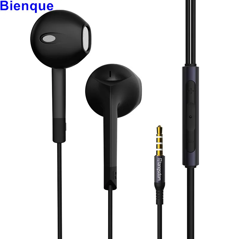 Bass Stereo Earphone 3.5mm Jack Earphones Earbuds In Ear Earpods With