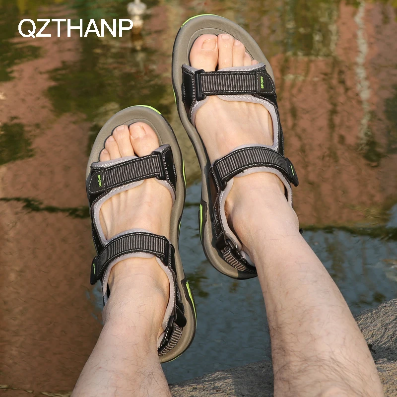QZTHANP Fashion Casual Men's Sandal Shoes Men Adult Shoes Men Summer Male Shoes Waterproof Light Erkek Ayakkabi High Quality QZTHANP Fashion Casual Men's Sandal Shoes Men Adult Shoes Men Summer Male Shoes Waterproof Light Erkek Ayakkabi High Quality