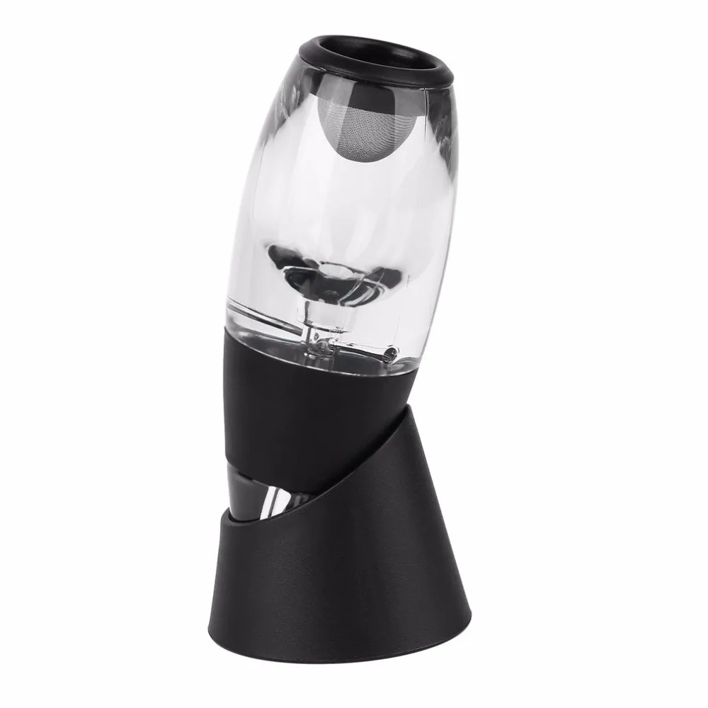 

Mini Red Wine Aerator Filter Magic Decanter Essential Wine Quick Aerator Wine Hopper Filter Set Wine Essential Equipment