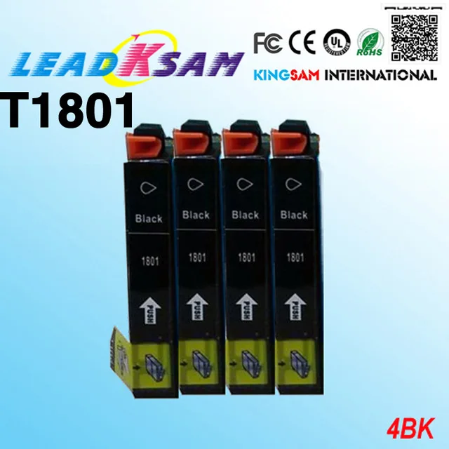 Чернильный картридж T1801 совместимый с Epson XP30 XP102 XP202 XP205 XP305 XP405 XP225 XP322 XP325 XP422 XP425 |