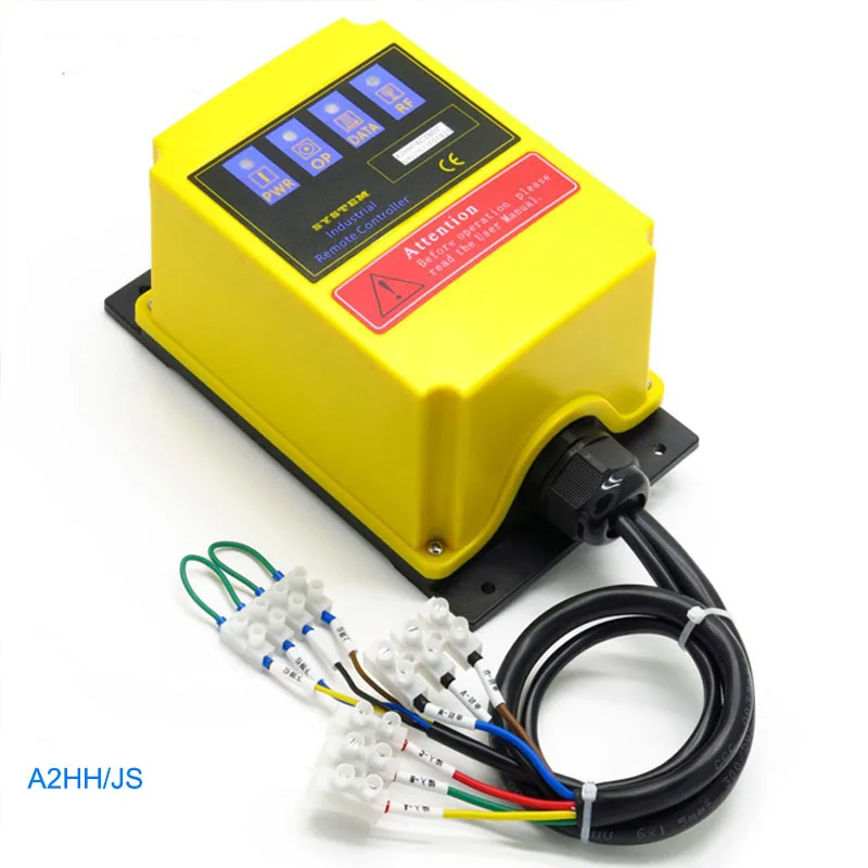 A2HH Электрический подъемник прямого типа промышленный переключатель дистанционного управления 220 В встроенный контактор с аварийной остановкой - Цвет: A2HH  JS