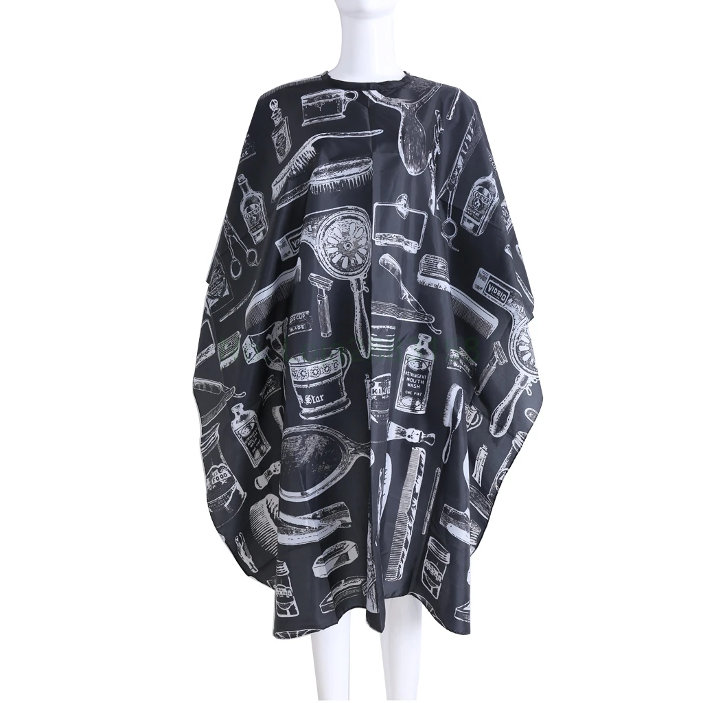 

Printing Hairdressing Salon Wrap Barber Hair Cutting Cape Gown Cloth 140*120cm