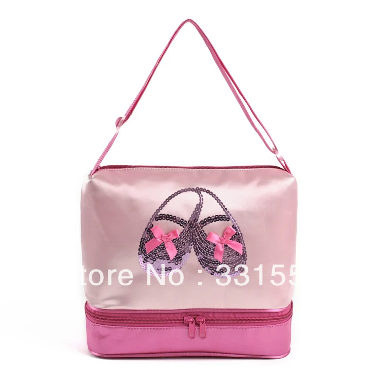Дамская розовая черная балетная сумка для взрослых, водонепроницаемая Холщовая Сумка для занятий йогой и танцами для женщин, балетная сумка для рук, 8619
