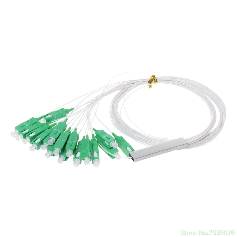 

SC/APC 0.9mm 1x16 Differential Mini Blockless Connector Optic Fiber PLC Splitter