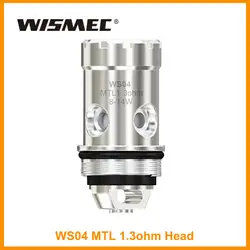 Оригинальный Wismec WS04 MTL 1.3ohm катушка головка подходит для Amor NS Pro/Amor NS/Elabo SW/REUX Mini/Amor атомайзер электронная сигарета