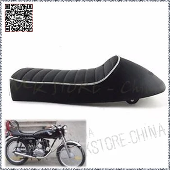 

2017 new White side black style Cafe Racer motorcycle seat Parts for CG125 CB 250 350 550 650 Black SEAT GN125 GN250