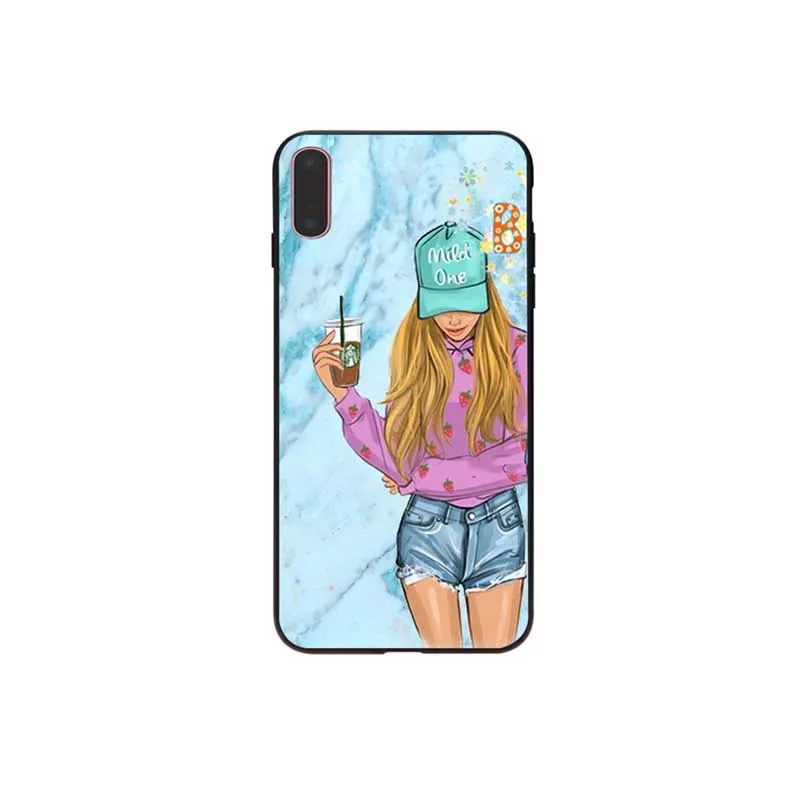 Мягкий черный Чехол BBF с надписью best forever friends для Apple iPhone 7 8 6 6S Plus X XS MAX 5 5S SE