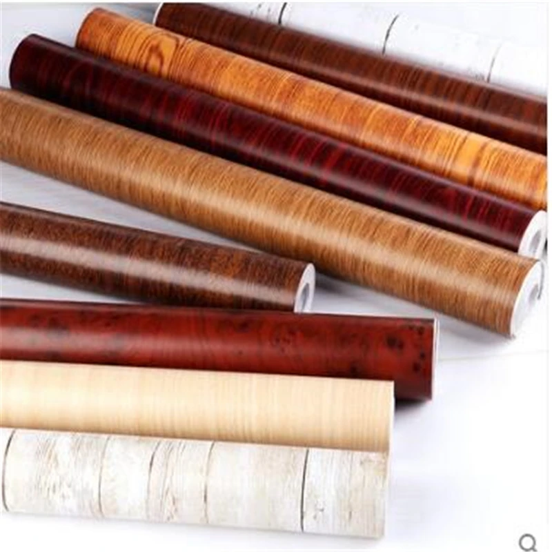beibehang Wallpaper self-adhesive bedroom warm waterproof pvc wood grain sticker dinette wardrobe old house furniture renovation beibehang Wallpaper self-adhesive bedroom warm waterproof pvc wood grain sticker dinette wardrobe old house furniture renovation