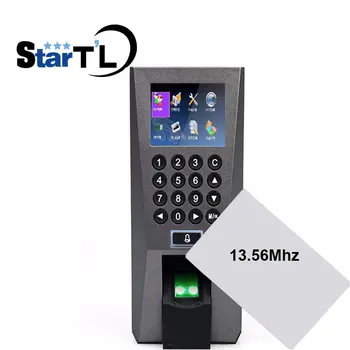 

Free Shipping ZK F18 13.56Mhz MF Card Reader Time Attendance biometric Recognition System TCP/IP For Door Access Controller