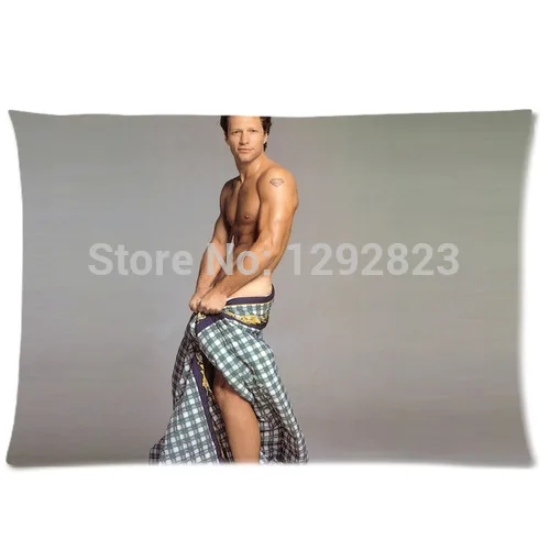 Free Shipping, Jon Bon Jovi Custom Rectangle Pillowcase Pillow Cover