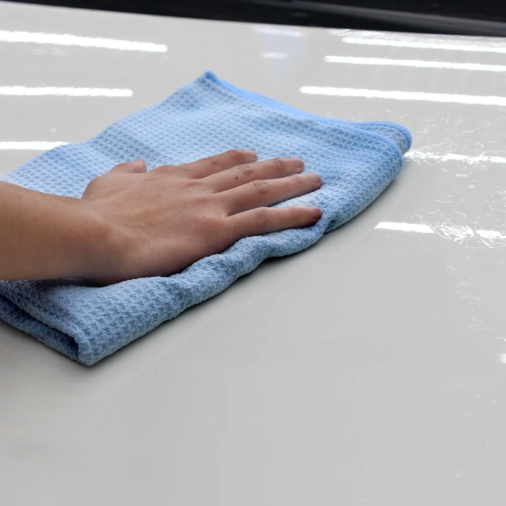 Полотенце из микрофибры с вафельным плетением|drying towel|microfiber drying towelauto shine |