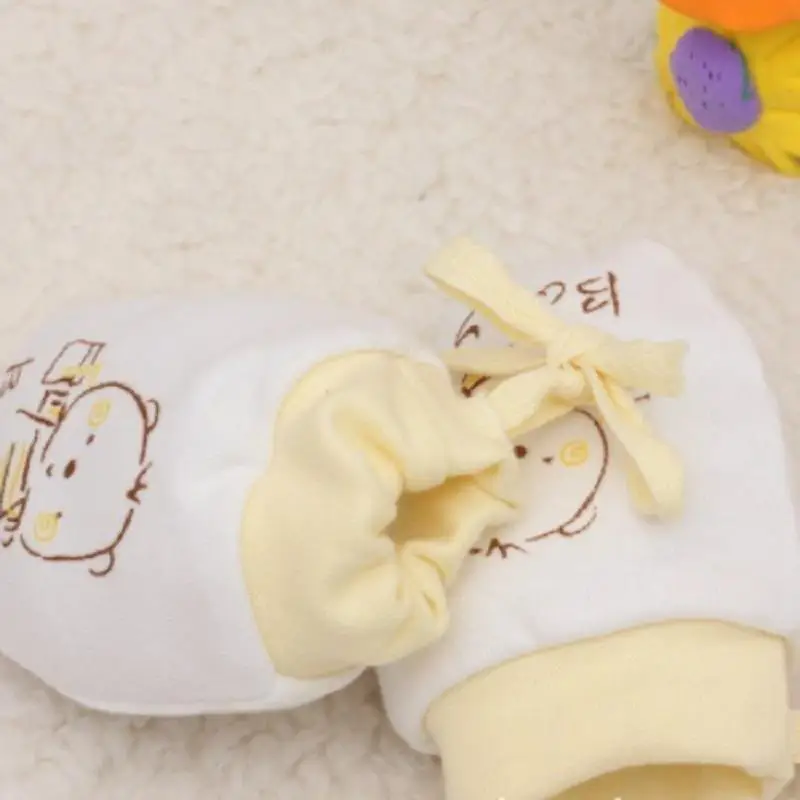 Младенческие Регулируемые Варежки Для Новорожденных Перчатки|mittens for newborn