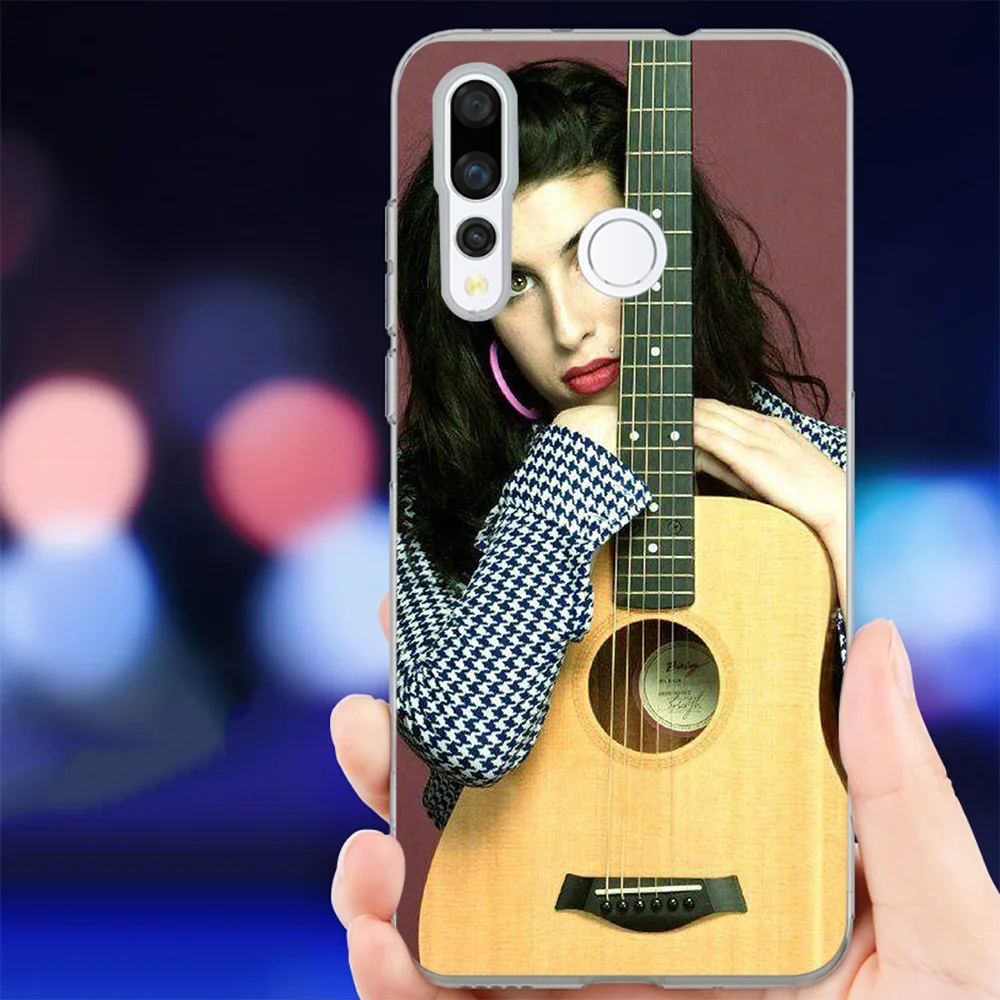 IYICAO Amy Winehouse Мягкий силиконовый чехол для телефона Huawei Mate 10 20 Lite Pro Nova 2 2i 3 3i 4 TPU