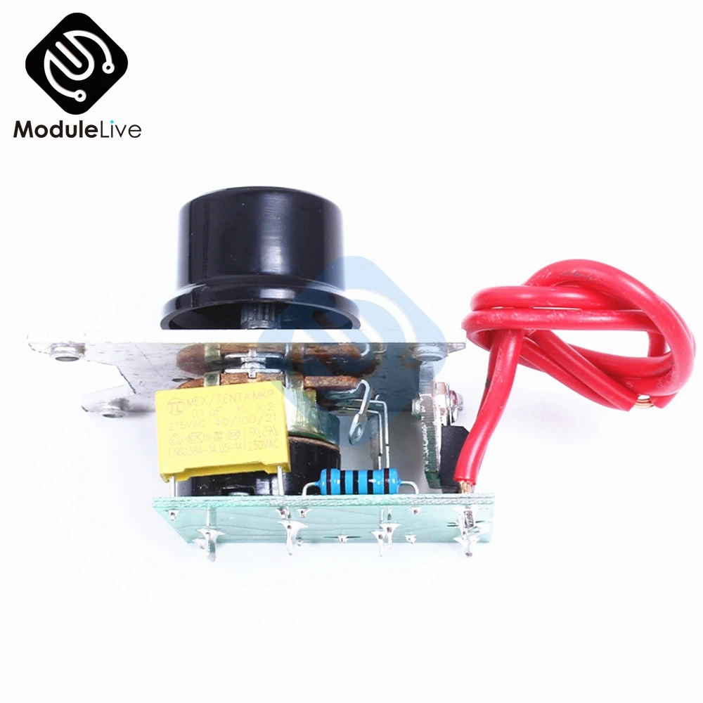 1000W SCR Digital Voltage Regulator PWM Dimming Speed Controller Thermostat 25 A