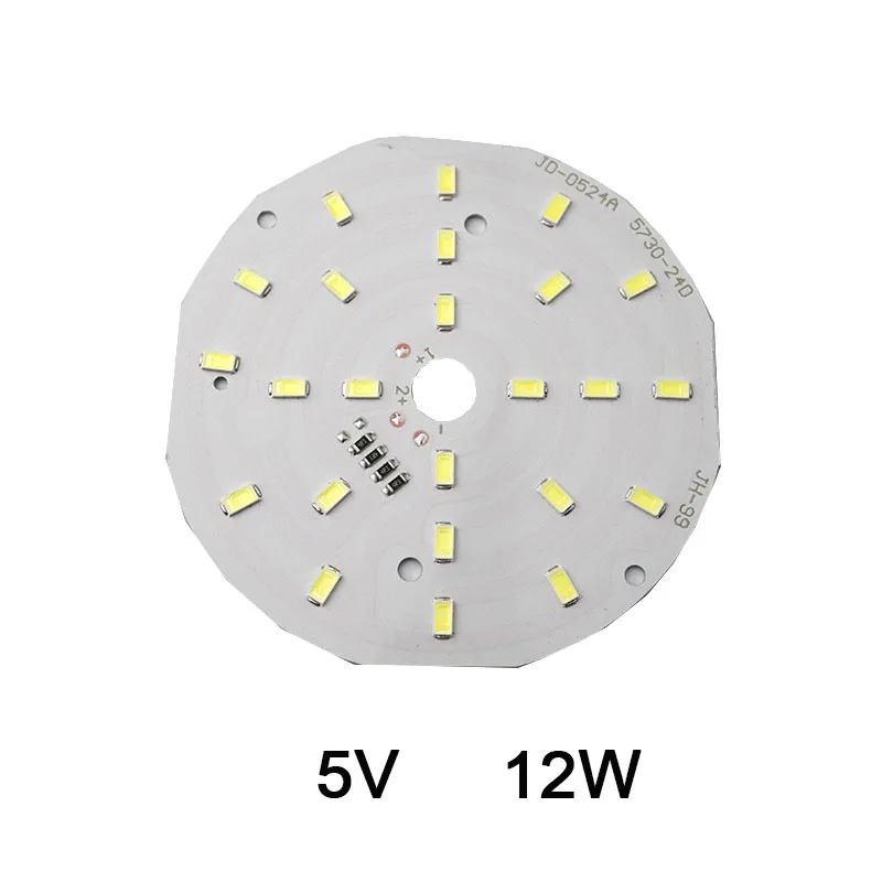 10 шт./лот 5 в светодиодный источник SMD5730 PCB светильник 100LM/W лампа 3 Вт 5 Вт 7 Вт 9 Вт 12 Вт 15 Вт 18 Вт 24 Вт 36 Вт Светодиодный светильник для кемпинга/Домашний Светильник ing