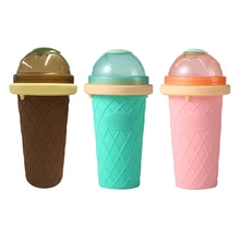 Легкая домашняя емкость для смузи с зажимом DIY охлаждающая бутылка для домашнего кемпинга-капля