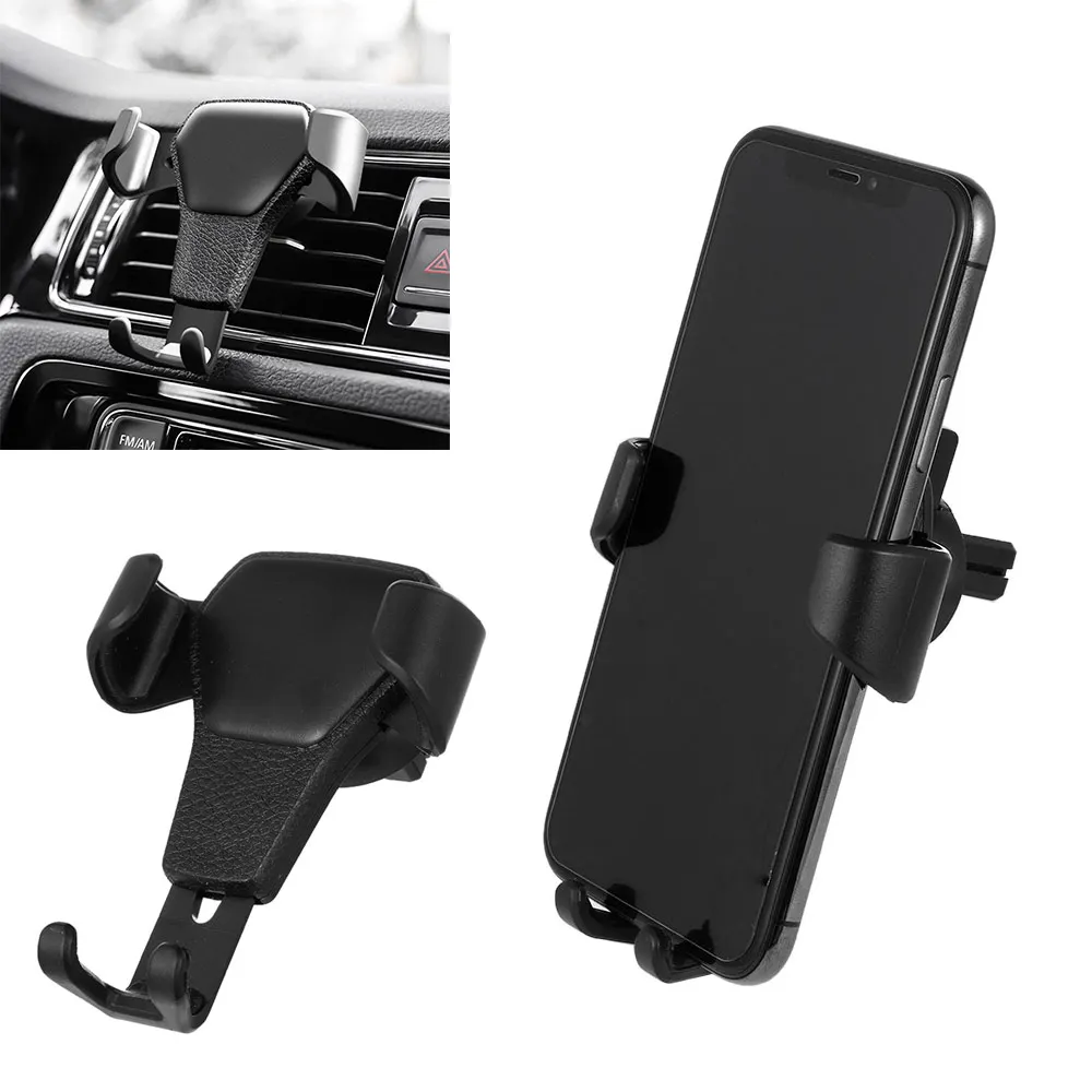 

Car Phone Holder For Phone In Car Air Vent Mount Stand No Magnetic Mobile Phone Holder Universal Gravity Smartphone Cell Support