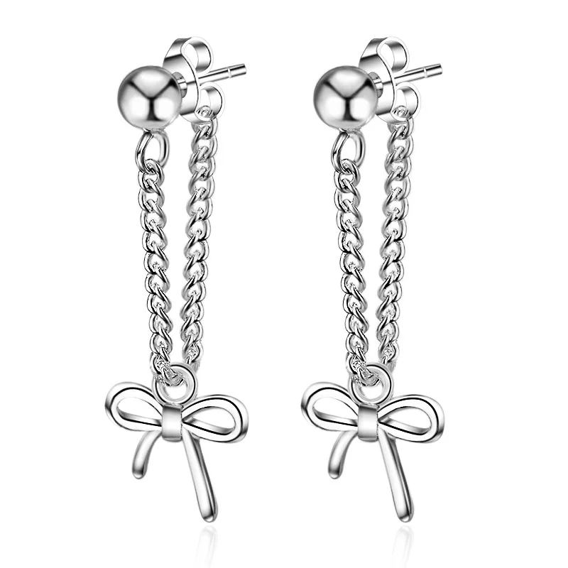 sterling silver bow tie