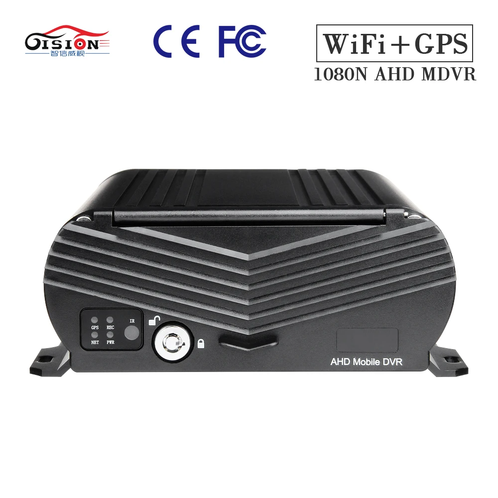 

GISION 8CH GPS Wifi Remote HDD Mobile Dvr Playback Cycling Recording I/O Alarm For Bus Truck Taxi Survelliance Safety