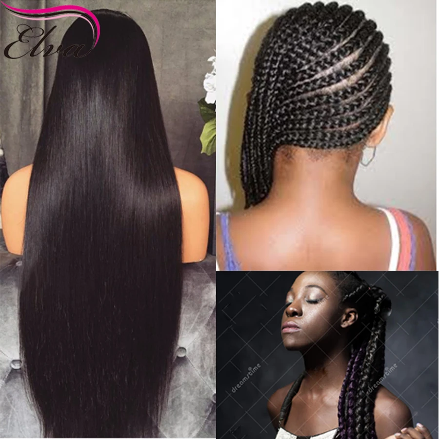 

Best Full Lace Human Hair Wigs for Black Women Glueless Full Lace Wigs Brazilian Virgin Hair Straight Lace Front Human Hair Wigs