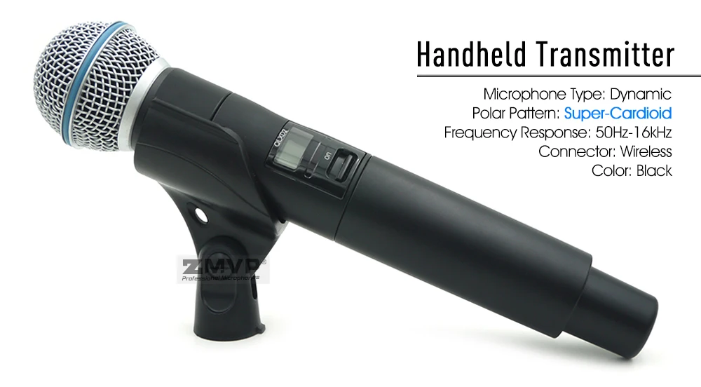 UHF Professional QLXD4 Performance Wireless