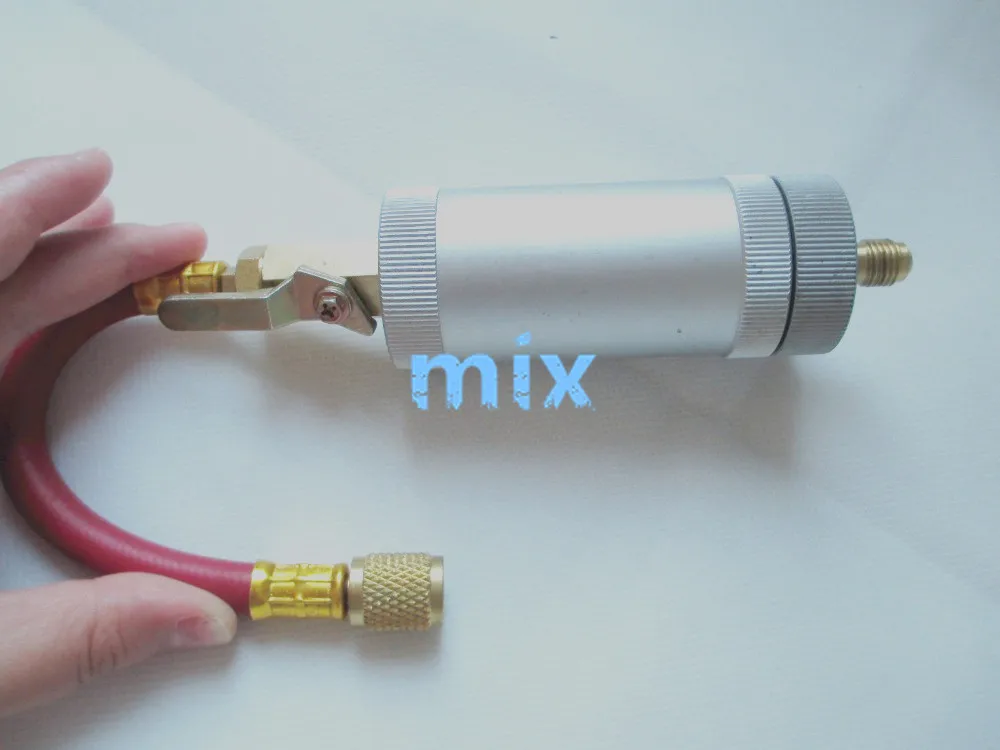 Fixmee R134A,R12,R22 Car Air Conditioning Refrigerant Inline Oil Dye