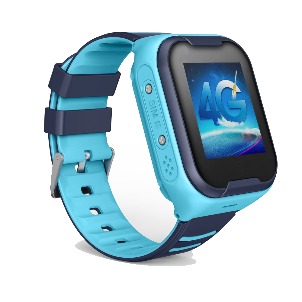  IP67 Waterproof Smart 4G Remote Monitor Camera GPS WIFI Kid Child Student Wristwatch SOS Video Call