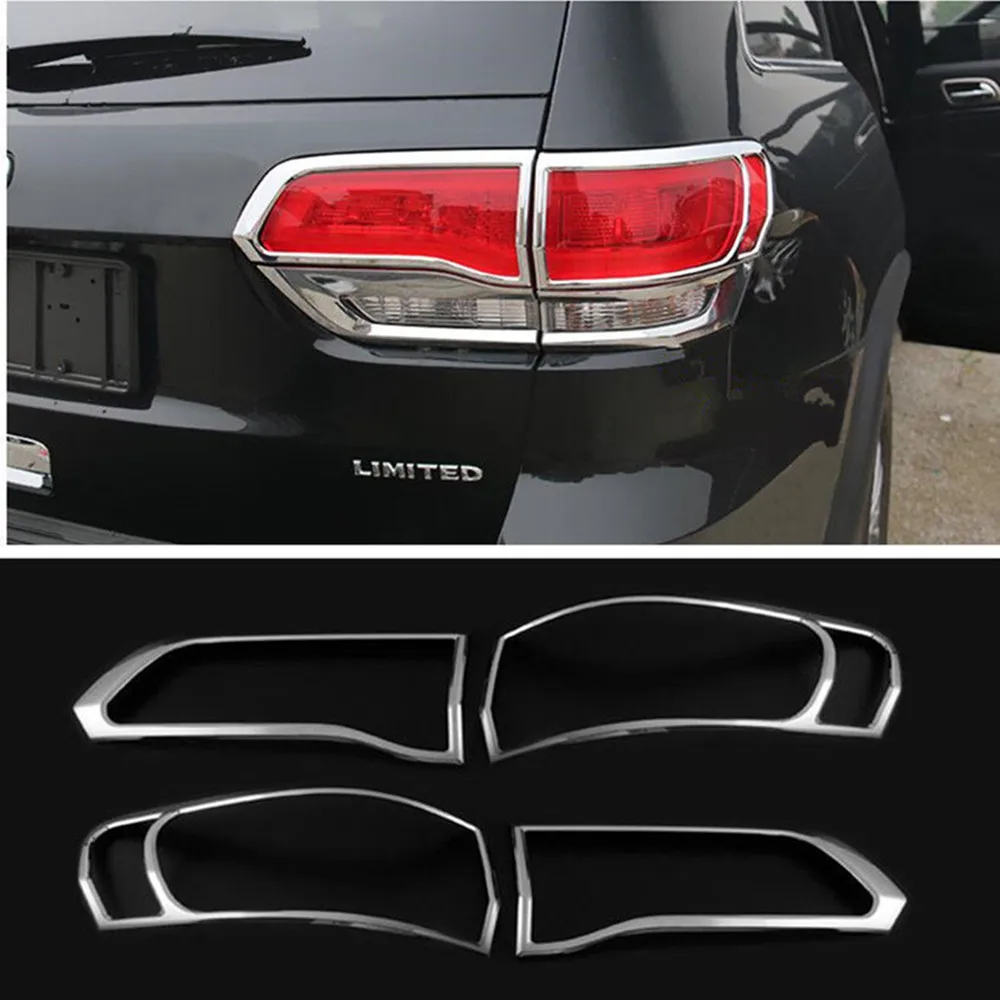 For Jeep Grand Cherokee 2014 2015 2016 Rear Tail Light Cover Trim