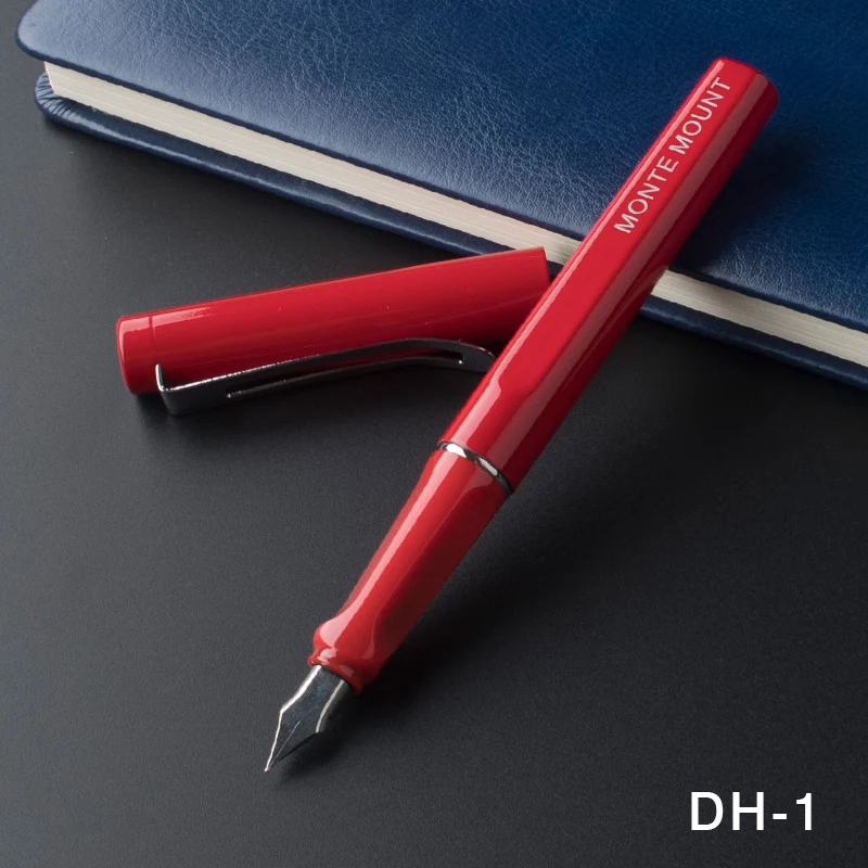 luxury fountain pen gift Full metal red Silver Clip pens luxury Writing