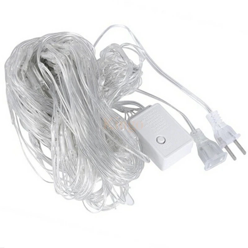 Luces del árbol de Navidad 220 V EU Plug 1,5 m x 1,5 m Luces led decoracion boda cortina de luz Garland Party iluminación de vacaciones al aire libre Luces del árbol de Navidad 220 V EU Plug 1,5 m x 1,5 m Luces led decoracion boda cortina de luz Garland Party iluminación de vacaciones al aire libre