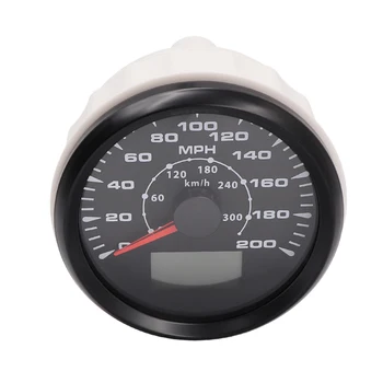 

85mm Accurate Odometer and Speedometer on the Boat kit for Racing Car Speed Meter Motorcycle Speedometer sensor 12/24V