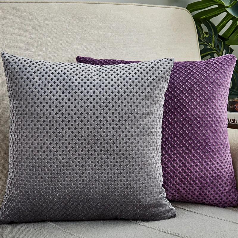 

Cushion Cover 45x45cm Pillow Cover Home Decor Velvet Pillow Case Grey For Living Room Housse De Coussin Home Sofa Decorative