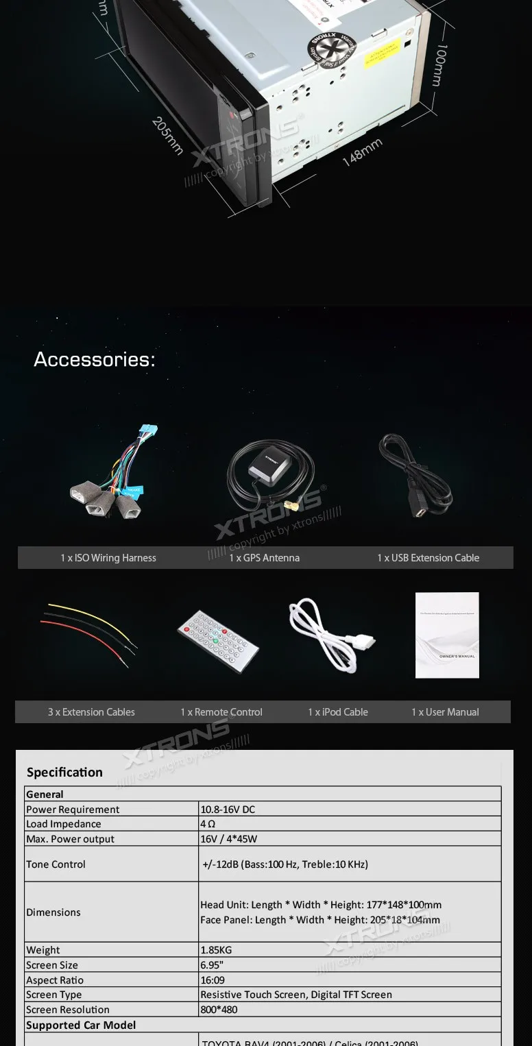 Discount 6.95" 2 Din Car DVD Fit For Toyota RAV4 Celica Corolla Vios Vitz Hilux Terios Prado HD Video Touch Screen Audio GPS Radio Stereo 10 Discount 6.95" 2 Din Car DVD Fit For Toyota RAV4 Celica Corolla Vios Vitz Hilux Terios Prado HD Video Touch Screen Audio GPS Radio Stereo 10