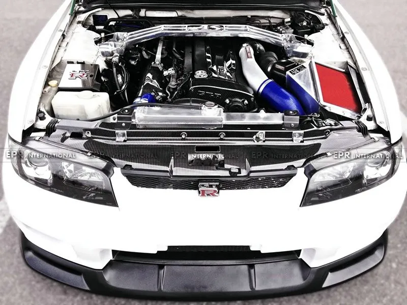 Car Styling For Nissan Skyline R33 Gtr Garage Defend Style Carbon Fiber Cooling Panel Car Styling Car Styling Nissan Aliexpress