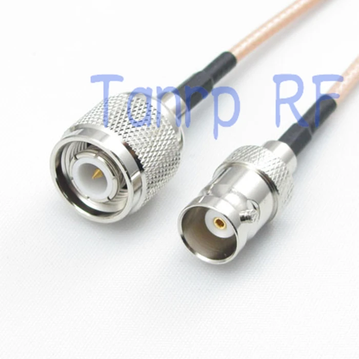 

10pcs 15CM Pigtail coaxial jumper cable RG316 extension cord 6inch TNC male plug to BNC female jack RF adapter connector