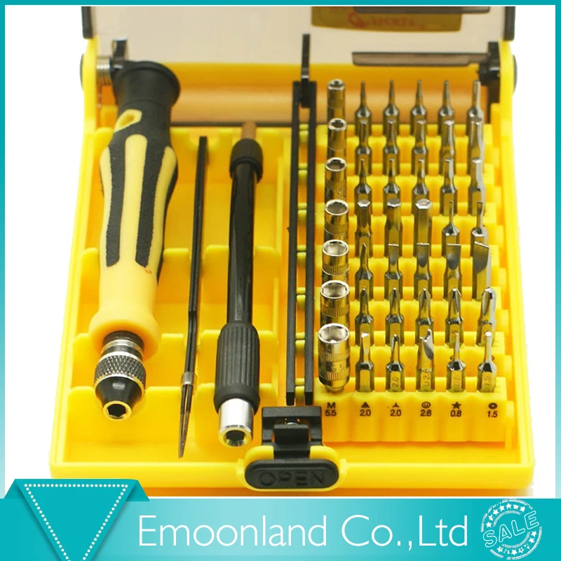 Professional 45 in 1 JK 6089 B Hardware Screw Driver Tool Kit Precise