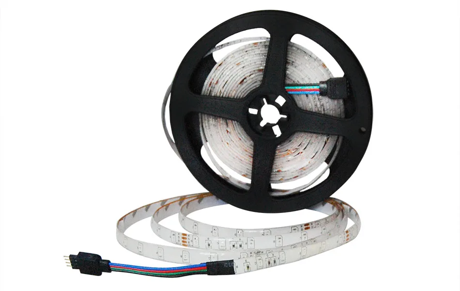 10m LED Strip 12V 60 ledsm LED RGB Light SMD 3528 Flexible LED Tape 5mroll Waterproof LED String+LED RGB Controller+EU Adapter (9)
