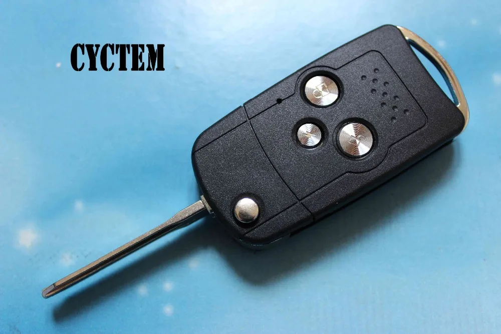 

3 Buttons Car Modified Flip Folding Remote Key Shell Fob Case Blank Cover Fit For Toyota Camry With Logo + Free Shipping