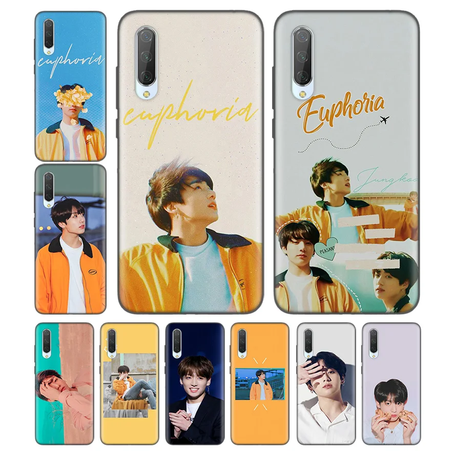 

Silicone Case For Xiaomi Redmi Note 7 7A 7S 6 6A 5 K20 Mi A1 A2 8 9T CC9 CC9E Lite Pro F1 Cover Euphoria Jungkook Boy