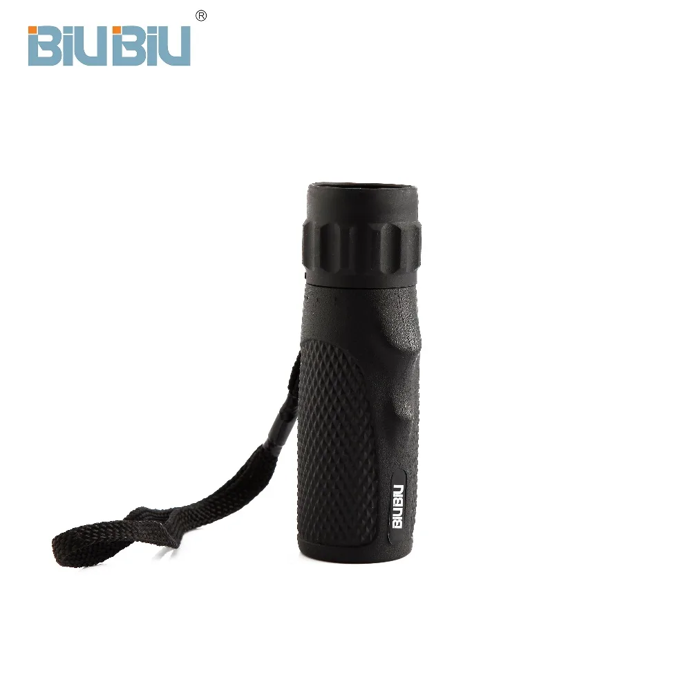 BIUBIU 10x25 HD Monocular Telescopes Zoom Focus Green Film Binoculo Optical Hunting High Quality Tourism Scope