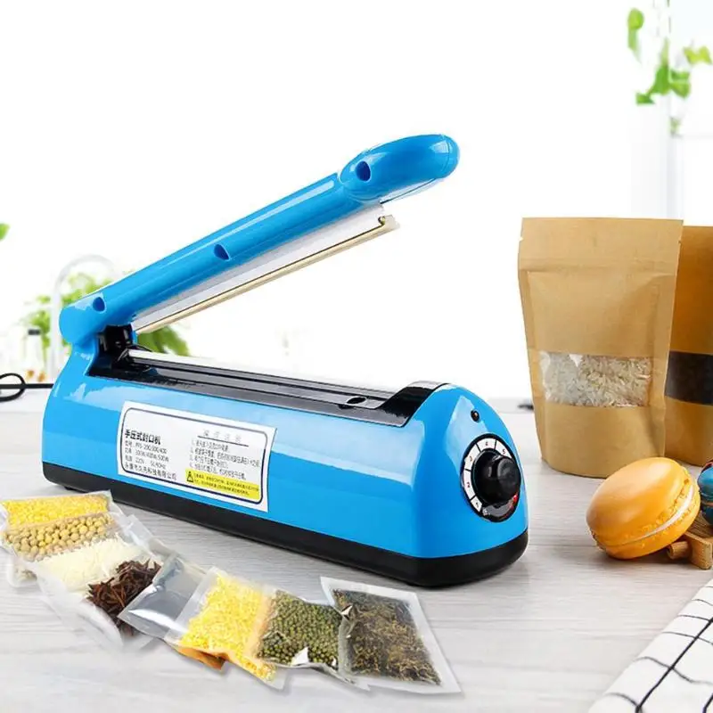 

Automatic Electric Food Vacuum Heat Sealer Portable Household Vacuum Food Packing Plastic Sealing Machine Kitchen Tool EU Plug
