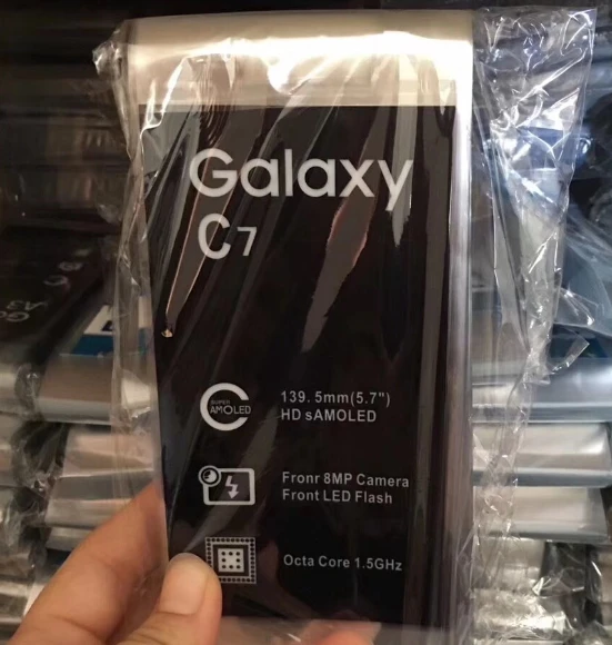 

Новинка 100 шт., фабричная Защитная пленка для экрана Samsung Galaxy C5 C7 C8 C9 Pro ON5 ON7 2016 2017