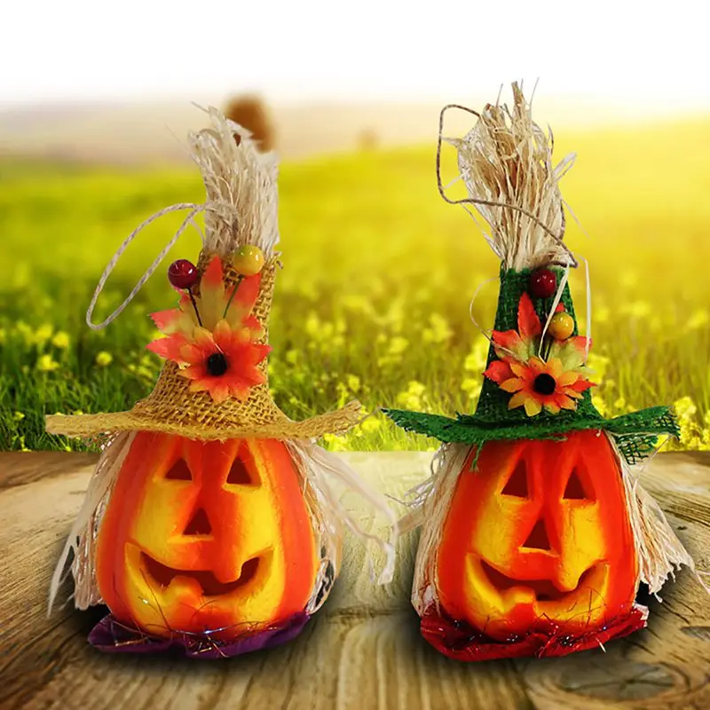 New Pumpkin Night Light Halloween Decoration Lights Halloween Home Outdoor Parties Decoration Accessories