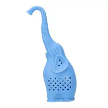 Чайник Милый Слон Силиконовое чайное ситечко чайник с фильтром для чая и кофе посуда для напитков кухонные аксессуары Прямая