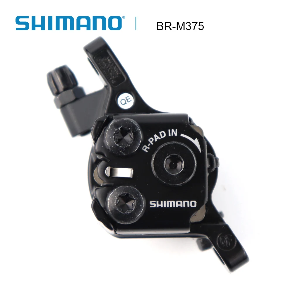 SHIMANO дисковый тормозной суппорт BR M375 тормозное зажимное устройство механический дисковый тормоз аксессуары для горного велосипеда