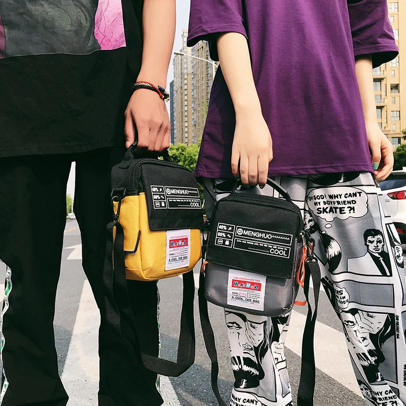 Menghuo 2018 New Crossbody Bag Multifunctional Men Bag Retro Women Handbags Nylon Shoulder Bags Messenger Bags Waist Packs Bags (64)