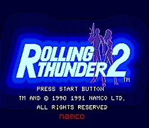 Rolling Thunder 2 16 bit sega MD игровая карта для sega Mega Drive для Genesis