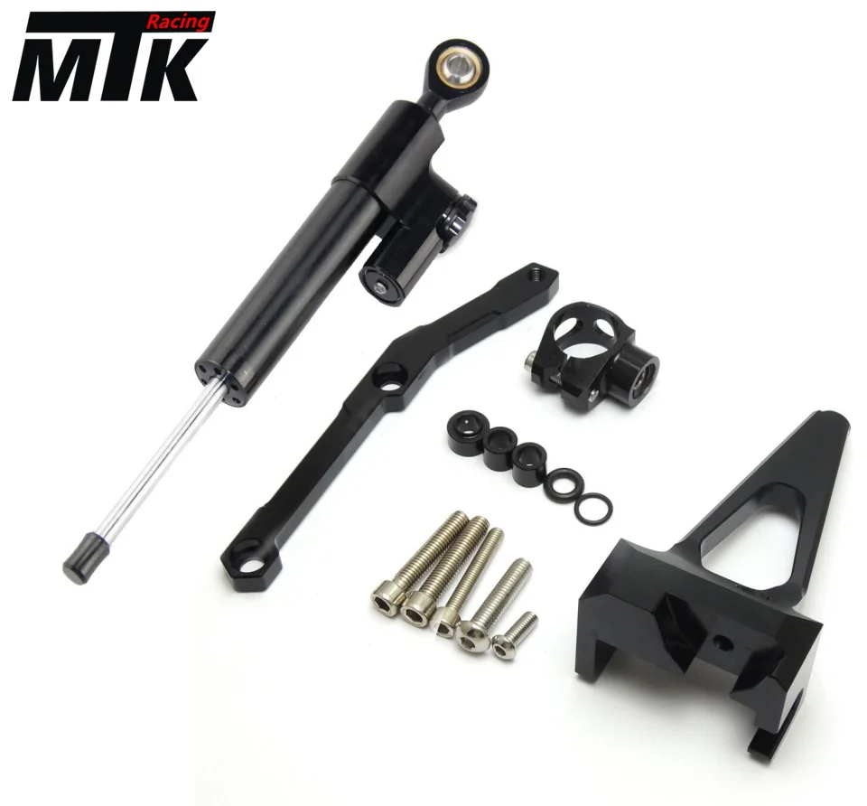 MTKRACING мотоцикла с ЧПУ Универсальный Стабилизатор демпфер в комплекте рулевая Кронштейн для YAMAHA МТ-09 2013-2016 МТ-09 MTKRACING мотоцикла с ЧПУ Универсальный Стабилизатор демпфер в комплекте рулевая Кронштейн для YAMAHA МТ-09 2013-2016 МТ-09