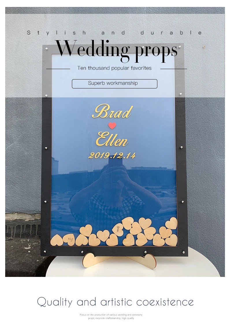 personalised wedding props